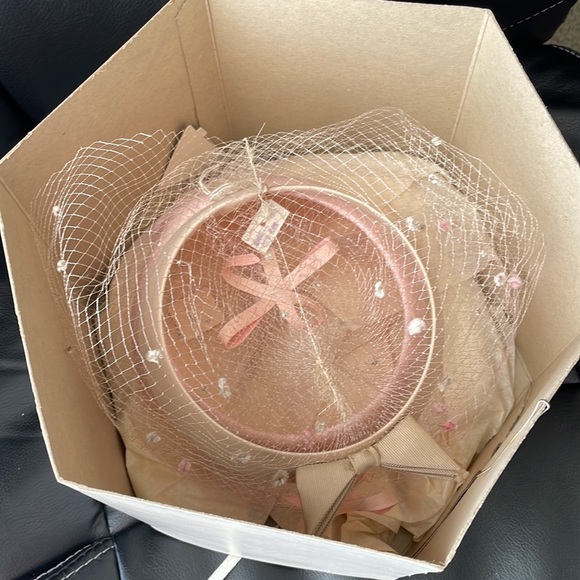 2 Vintage Union Made Fascinator style hats from the 40s/50s - Picture 5 of 10